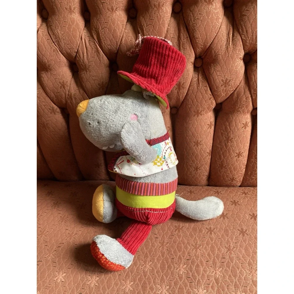 Lilliputiens Plush Nicolas Wolf Musical Cuddle 14